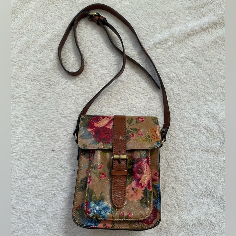 Patricia Nash CASCINA Leather Crossbody Bag